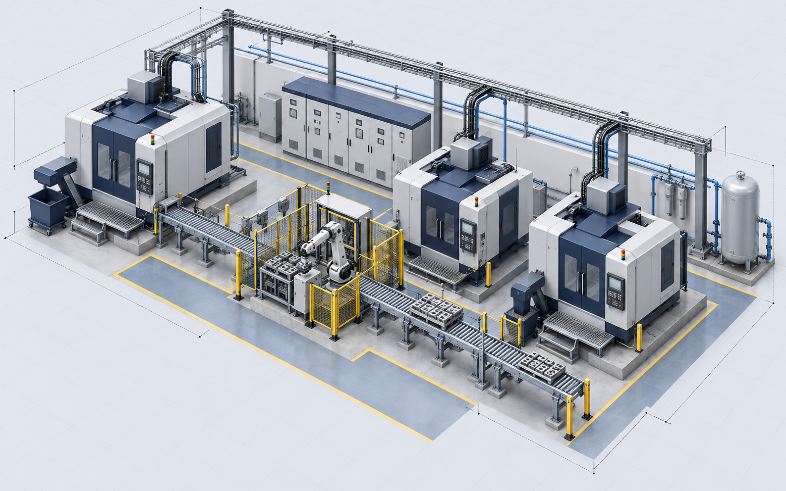 Illustrative tender concept: precision manufacturing facility.